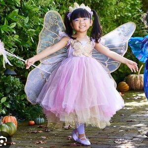 Pottery Barn Kids Fairy Costume - Pink and Gold